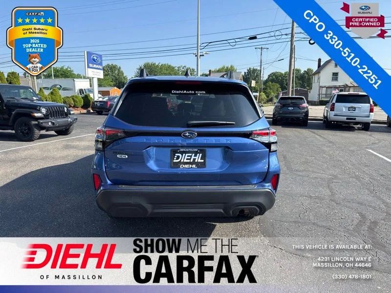 Certified Used 2026 Blue Subaru Premium image 4