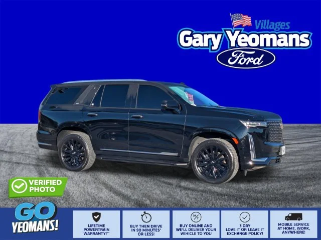 Certified Used 2023 Black Raven Cadillac Luxury image 1
