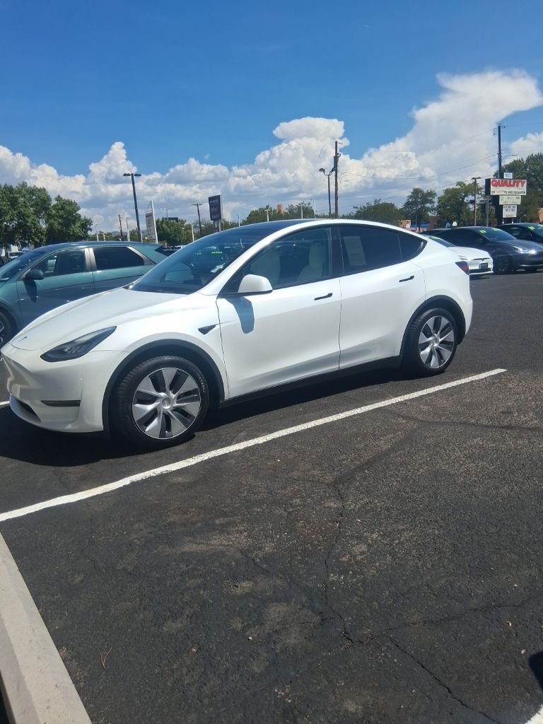 Used 2021 Tesla Model Y Long Range with VIN 5YJYGDEE0MF087190 for sale in Albuquerque, NM