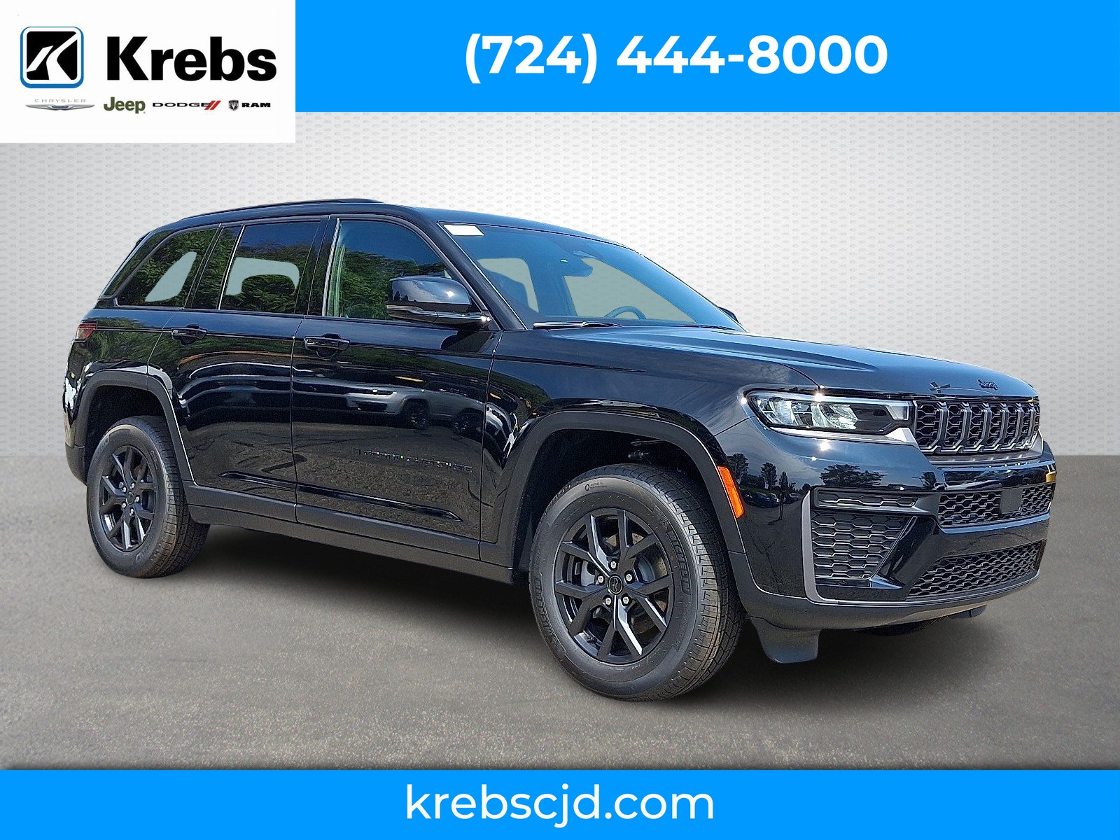 New 2027 High-Gloss Black Paint Jeep Laredo Altitude 4x4 image 1