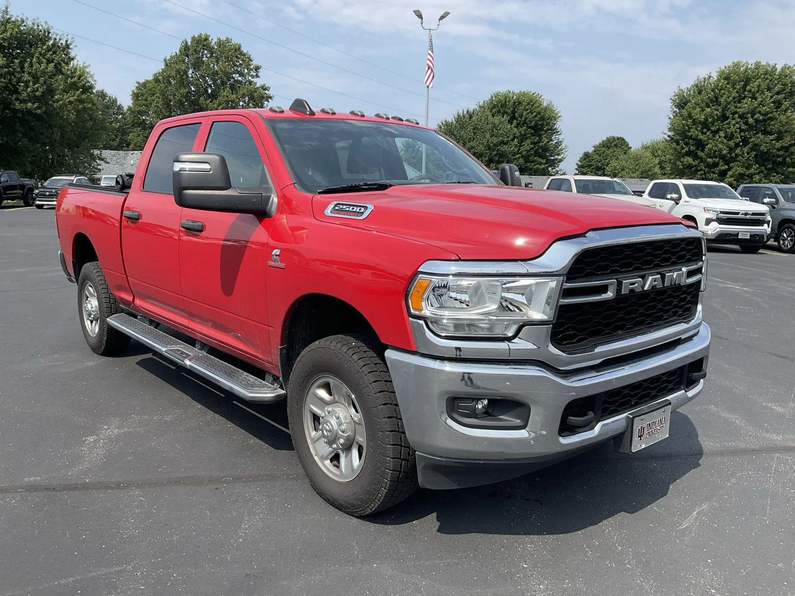Used 2023 Flame Red Clearcoat Ram Tradesman image 3