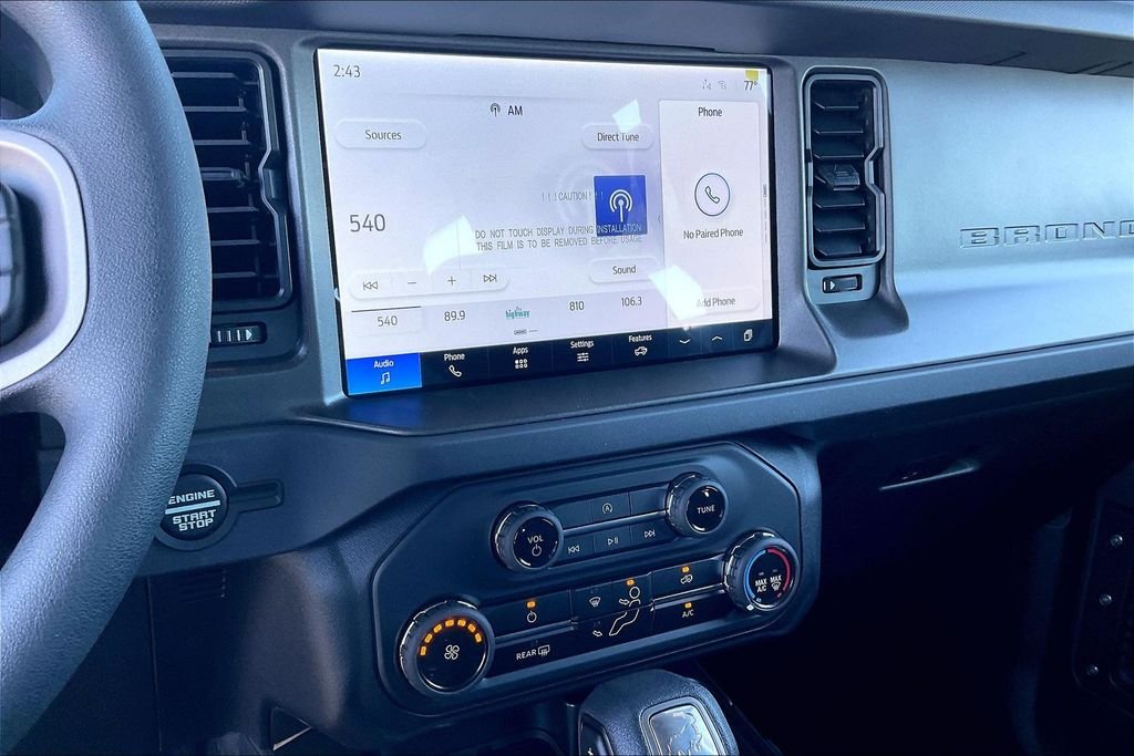 New 2025 Ford Bronco Base 4D Sport Utility