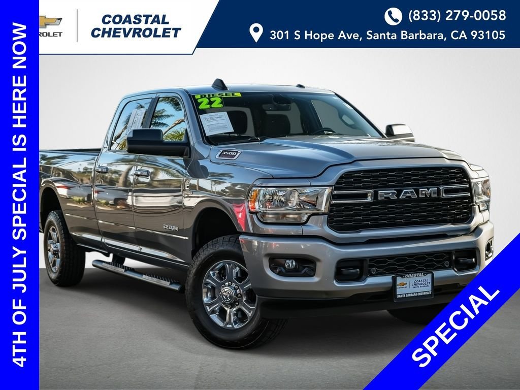 Used 2022 Silver Ram Big Horn image 1