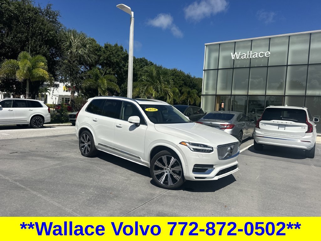 Certified Used 2024 White Volvo T8 Plus 6 Passenger image 1