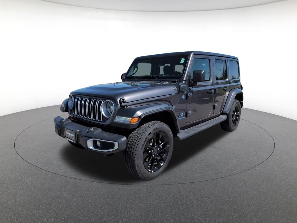 Used 2025 Gray Jeep Sahara 4xe image 16