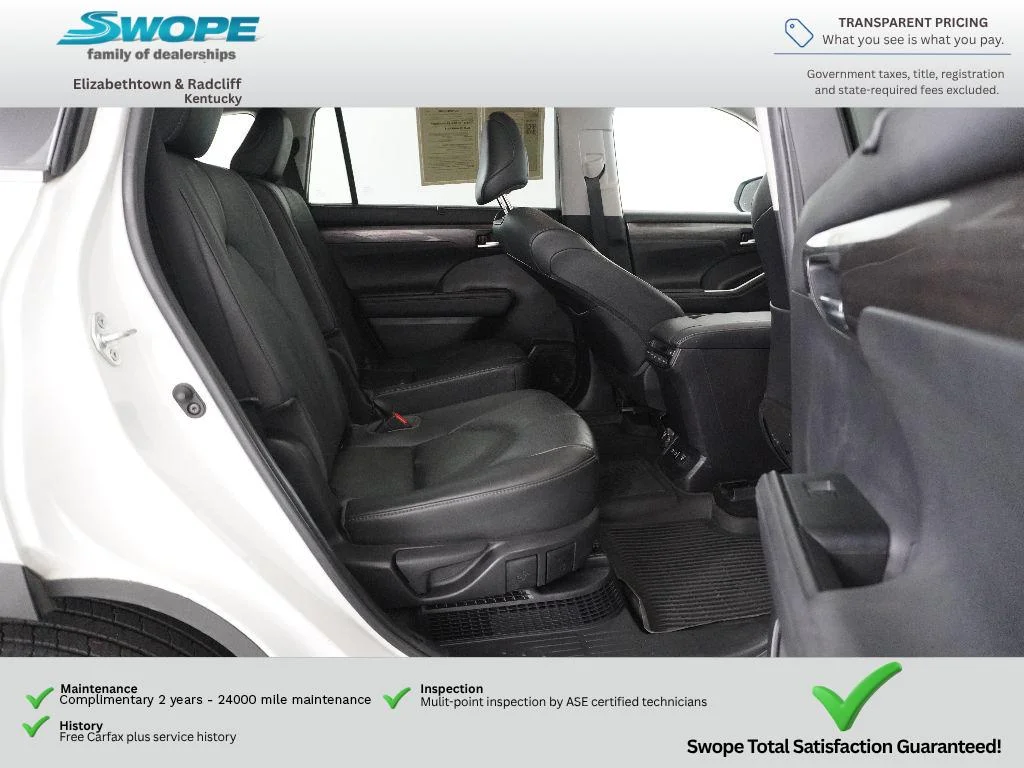 Used 2021 Blizzard Pearl Toyota Hybrid Platinum image 10