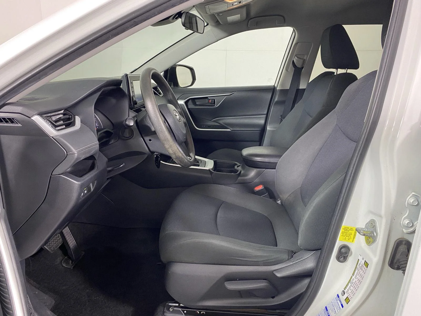 Used 2021 Super White Toyota LE image 12