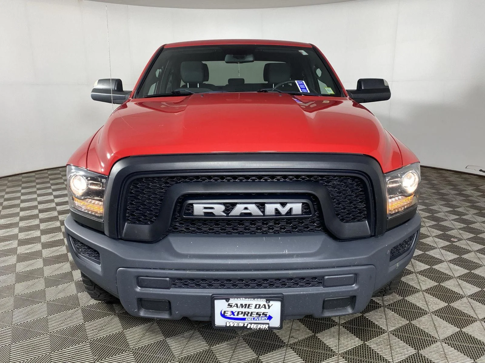 Used 2021 Flame Red Clearcoat Ram Warlock image 2