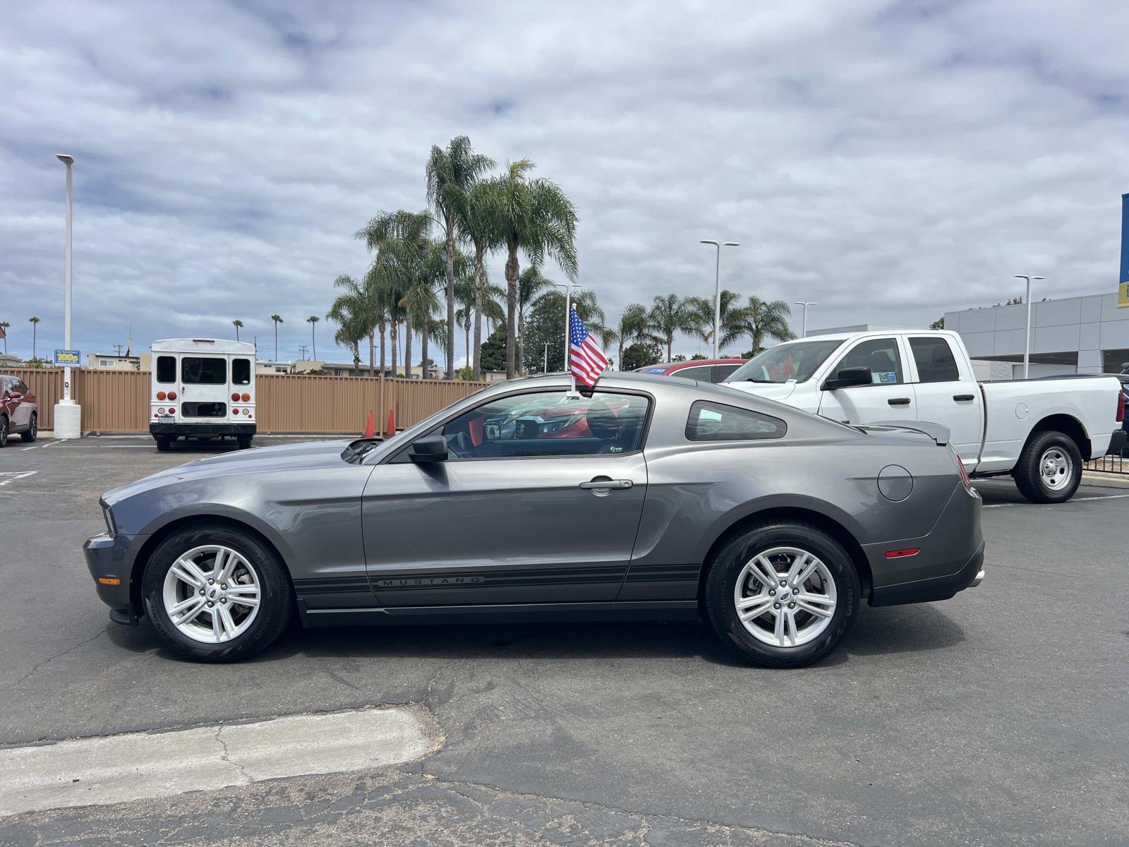 Used 2012 Ford Mustang V6 with VIN 1ZVBP8AM1C5282061 for sale in Huntington Beach, CA