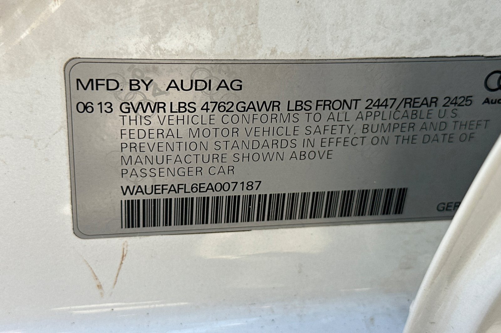 Used 2014 WHITE Audi Premium Plus image 27