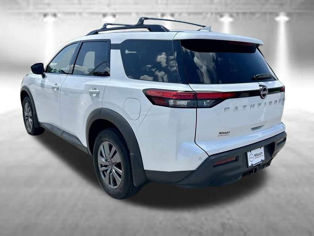 Certified Used 2025 White Nissan SV image 9