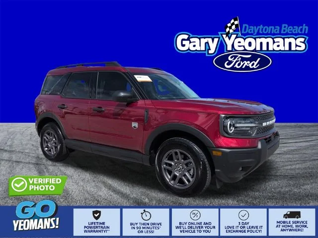 Certified Used 2025 Ruby Red Metallic Ford Big Bend image 1