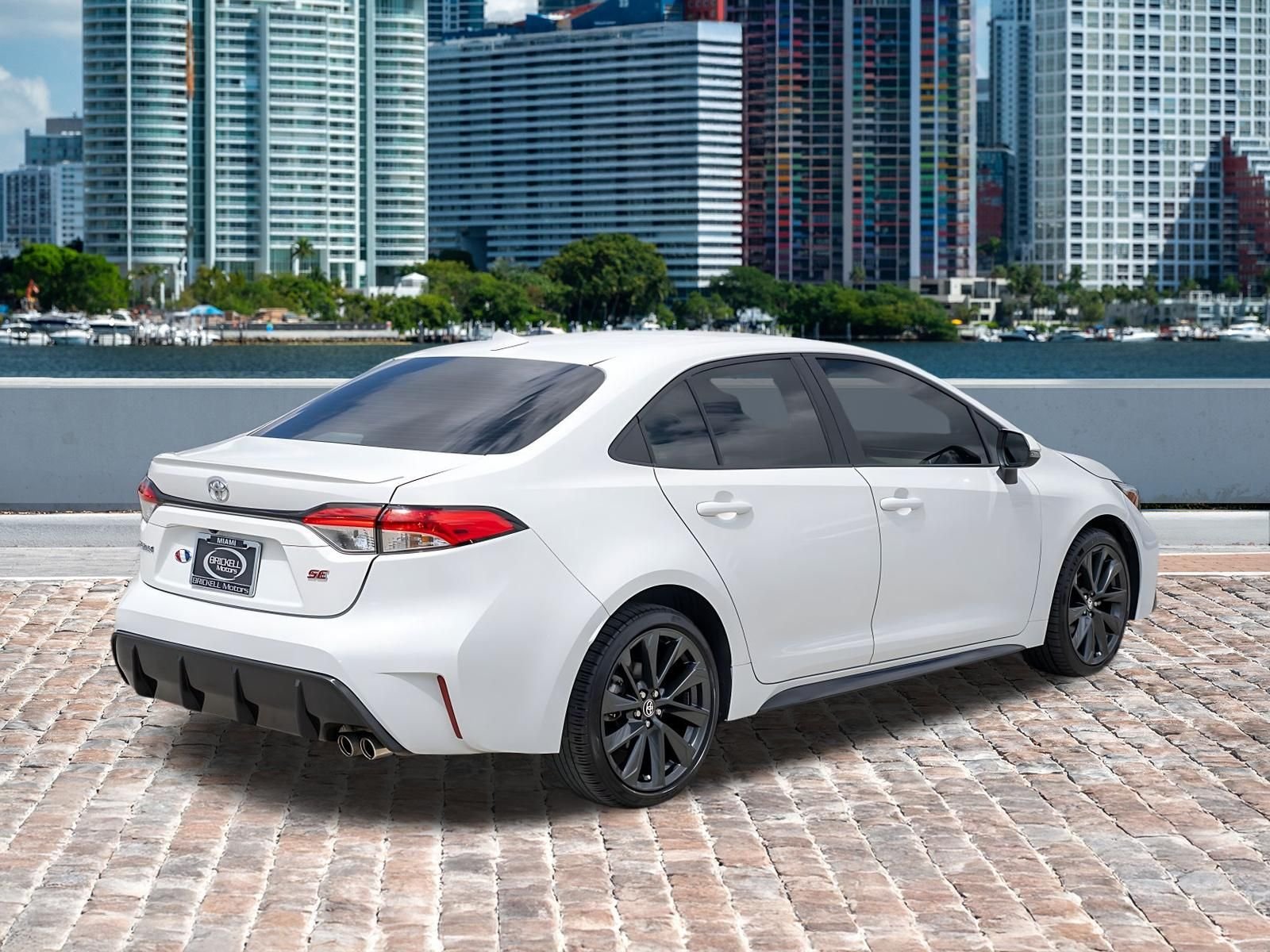 Used 2024 White Toyota SE image 7