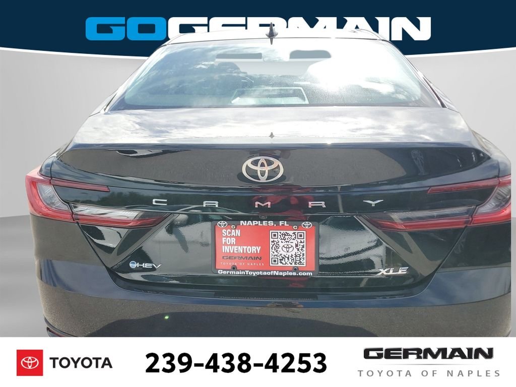 New 2026 Midnight Black Metallic Toyota  XLE image 15