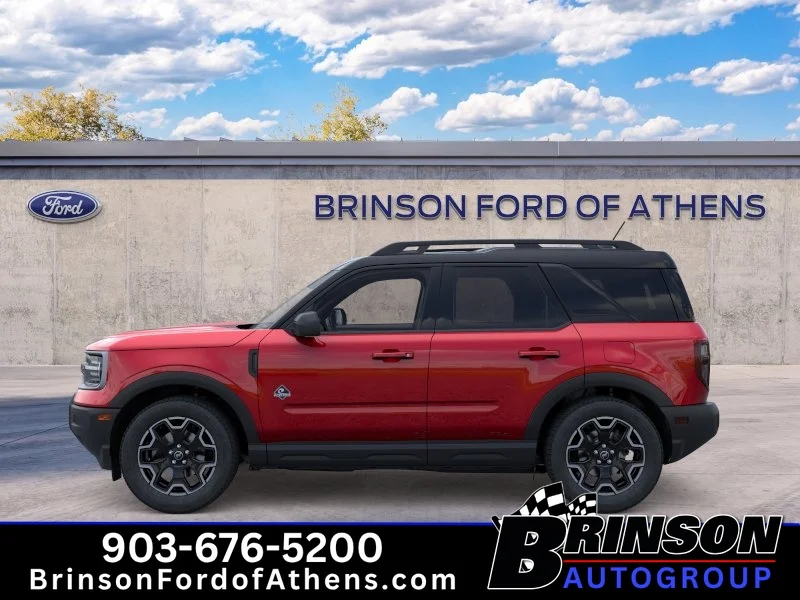 New 2026 Ruby Red Metallic Tinted Clearcoat Ford Outer Banks® image 3