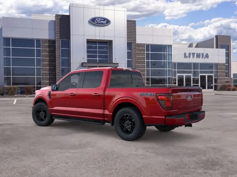 New 2026 Ruby Red Metallic Tinted Clearcoat Ford XLT image 4