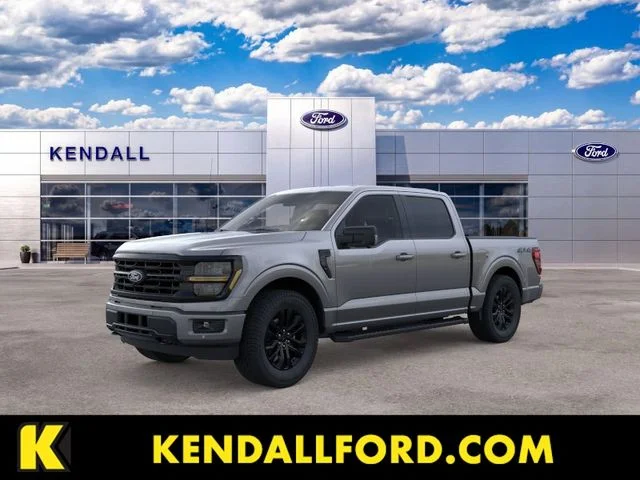 New 2026 Gray Metallic Ford XLT image 1