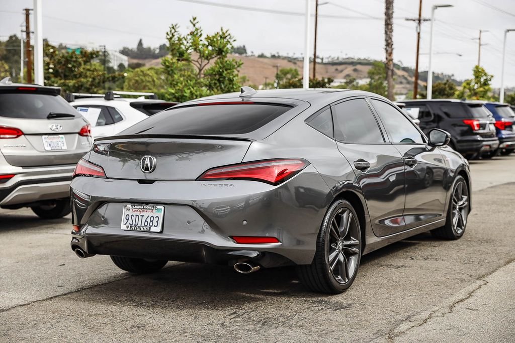 Used 2025 Gray Acura A-Spec Tech Package image 6