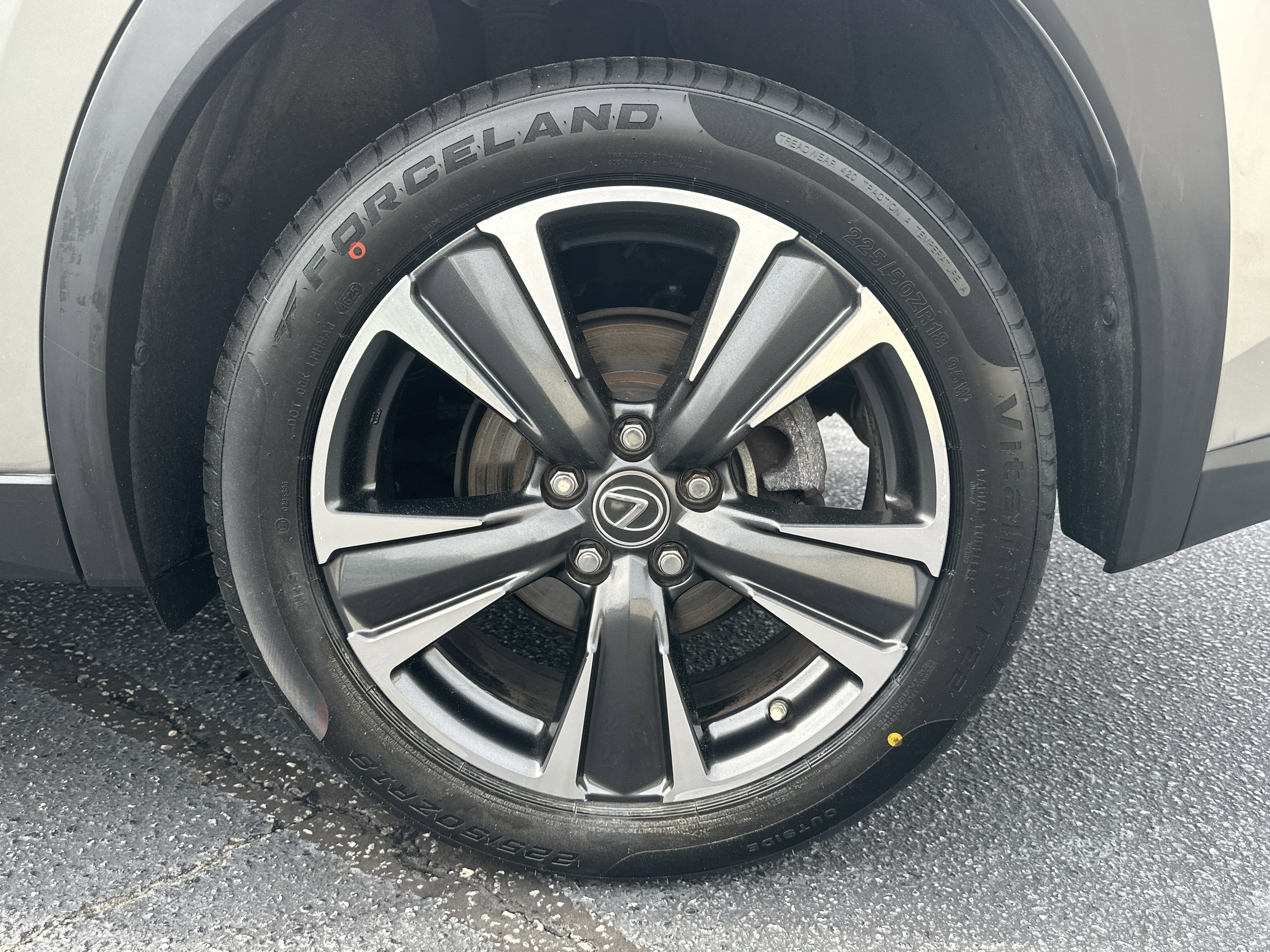 Used 2022 ATOMIC SILVER Lexus UX 200 image 20