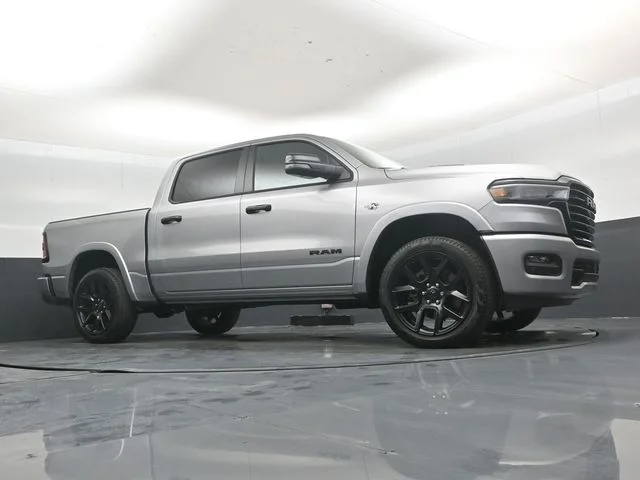 New 2026 Billet Silver Metallic Clear-Coat Exterior Paint RAM Laramie image 38