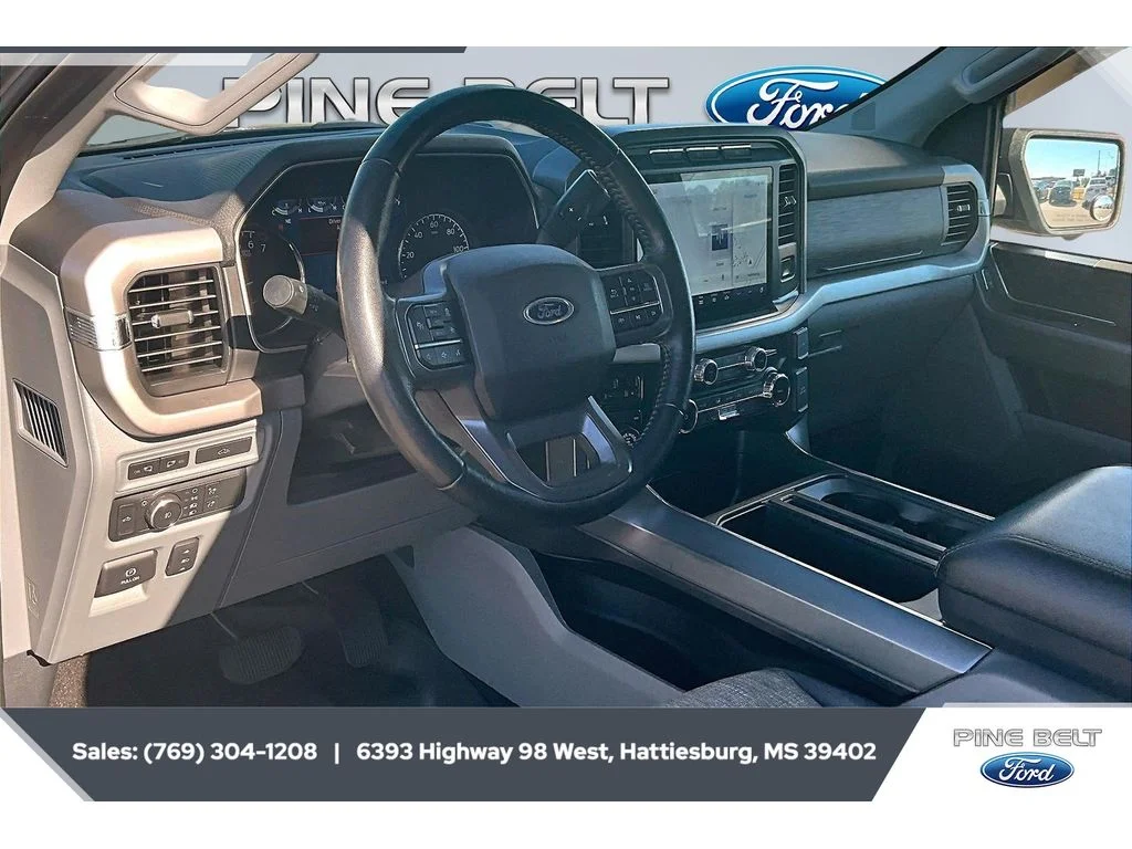 Used 2022 Iconic Silver Metallic Ford XLT image 13