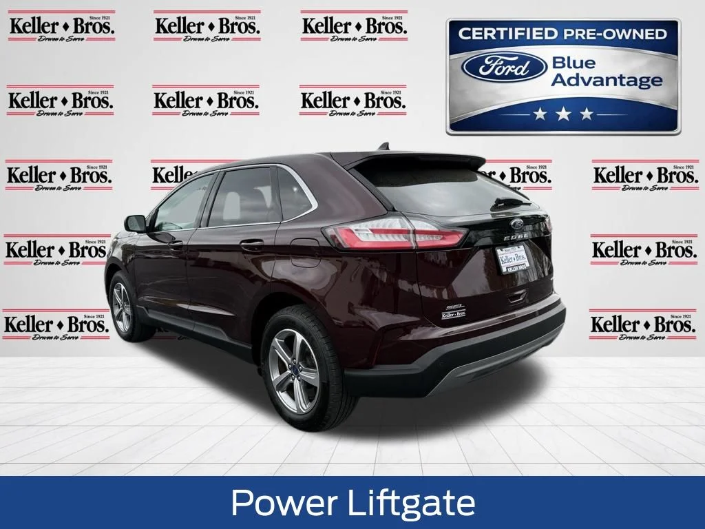 Certified Used 2022 Red Ford SEL image 5