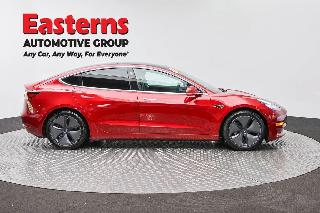 Used 2020 Red Tesla Standard image 4