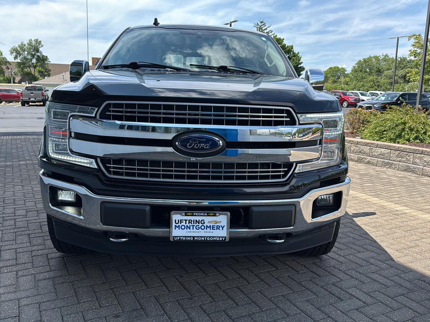 Used 2020 Agate Black Metallic Ford LARIAT image 8