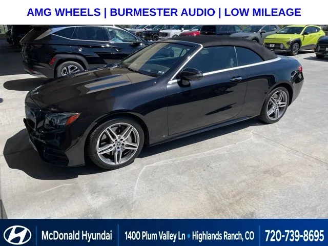 Used 2018 Black Mercedes-Benz E 400 image 1