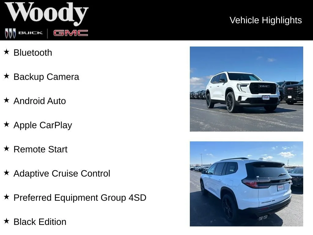 2026 GMC Acadia Elevation - Photo 3