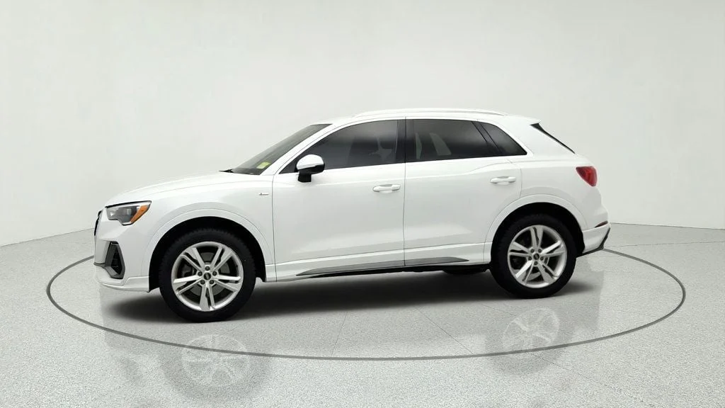 Used 2021 Glacier White Metallic Audi S line Premium 45 TFSI quattro w/ Convenience Pkg & 19