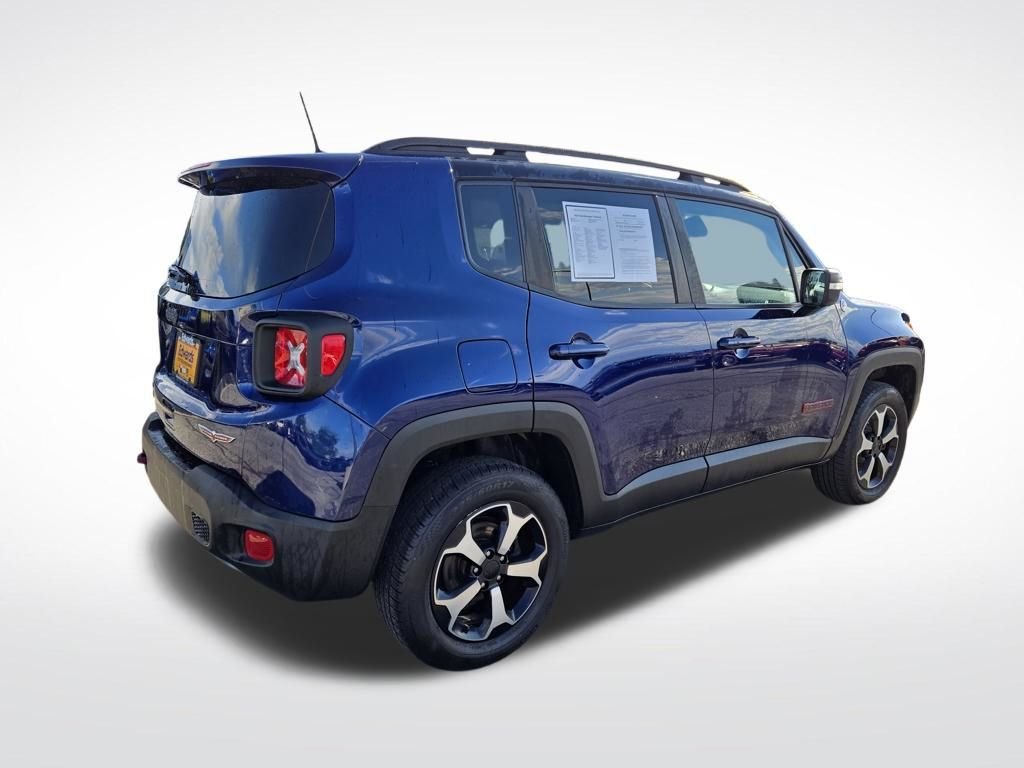 Used 2020 Blue Jeep Trailhawk image 3