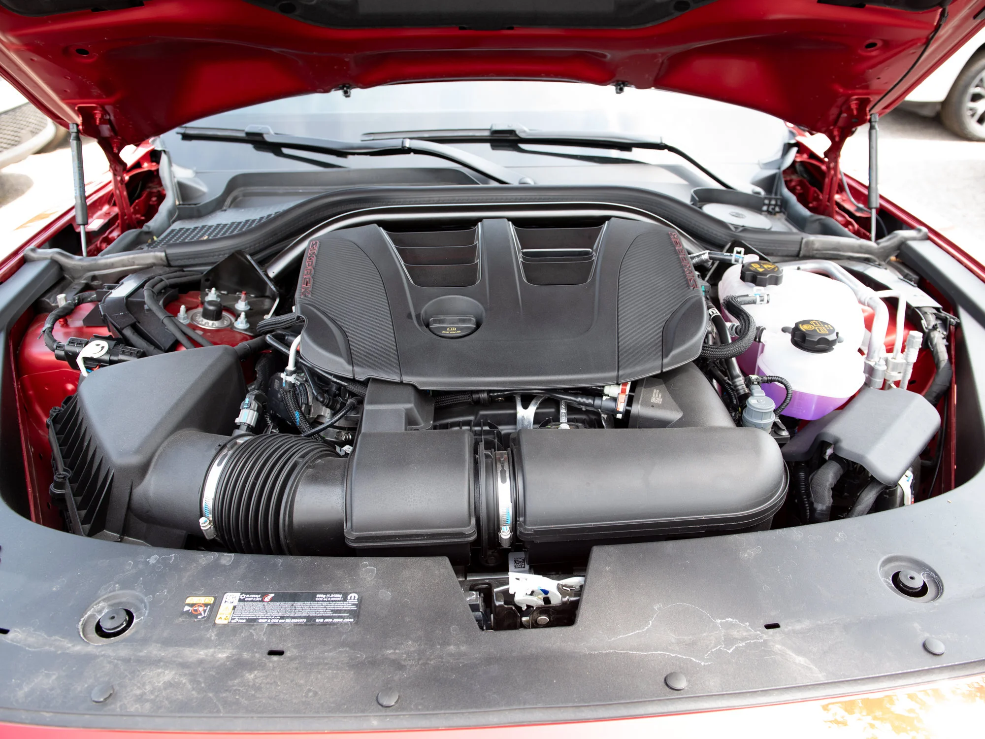 Used 2026 Red Dodge Scat Pack Plus* AWD | 510 HP Hurricane Twin Turbo | Heated & Ventilated Seats | Head-Up Display | image 6