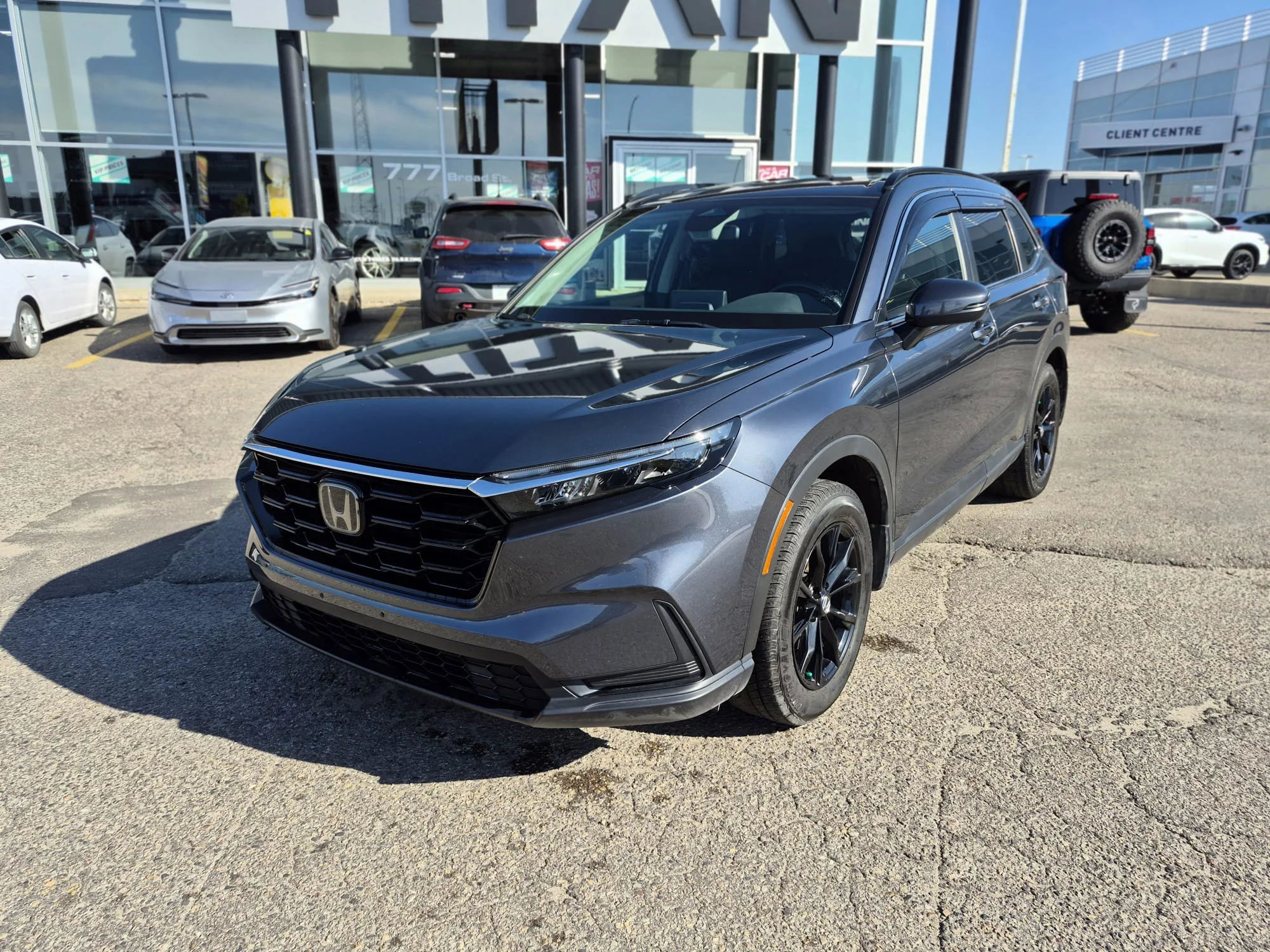 Certified Used 2024 Meteoroid Grey Metallic Honda Sport AWD*Htd Seats | Sunroof | Htd Wheel | Adaptive Cruise | Remote Start | CarPlay | Park Assist image 3