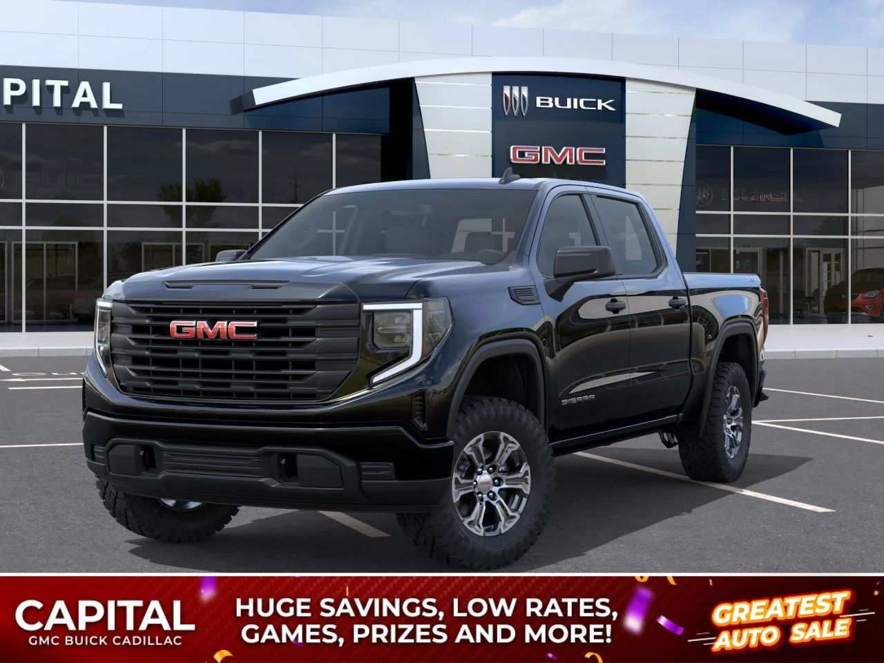 New 2026 Onyx Black GMC Pro image 1