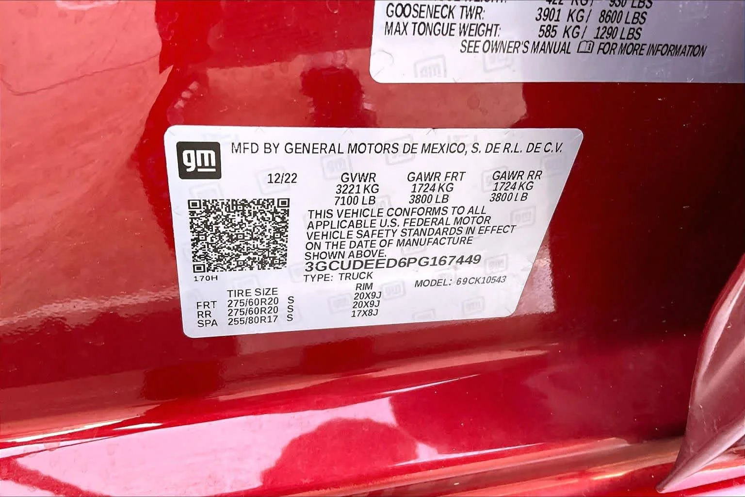 Used 2023 Radiant Red Tintcoat Chevrolet RST image 33