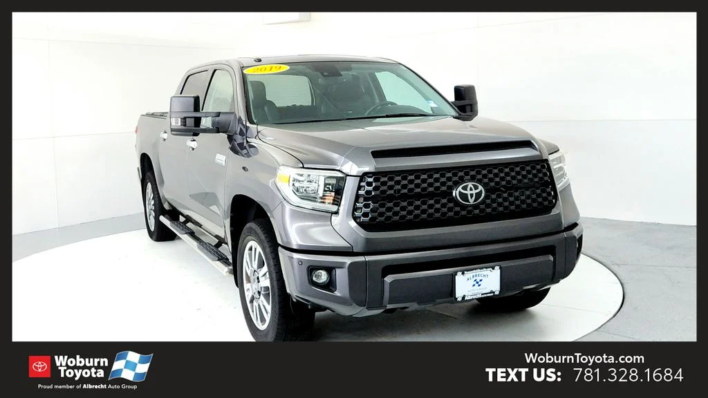 Used 2019 Gray Toyota Platinum image 1