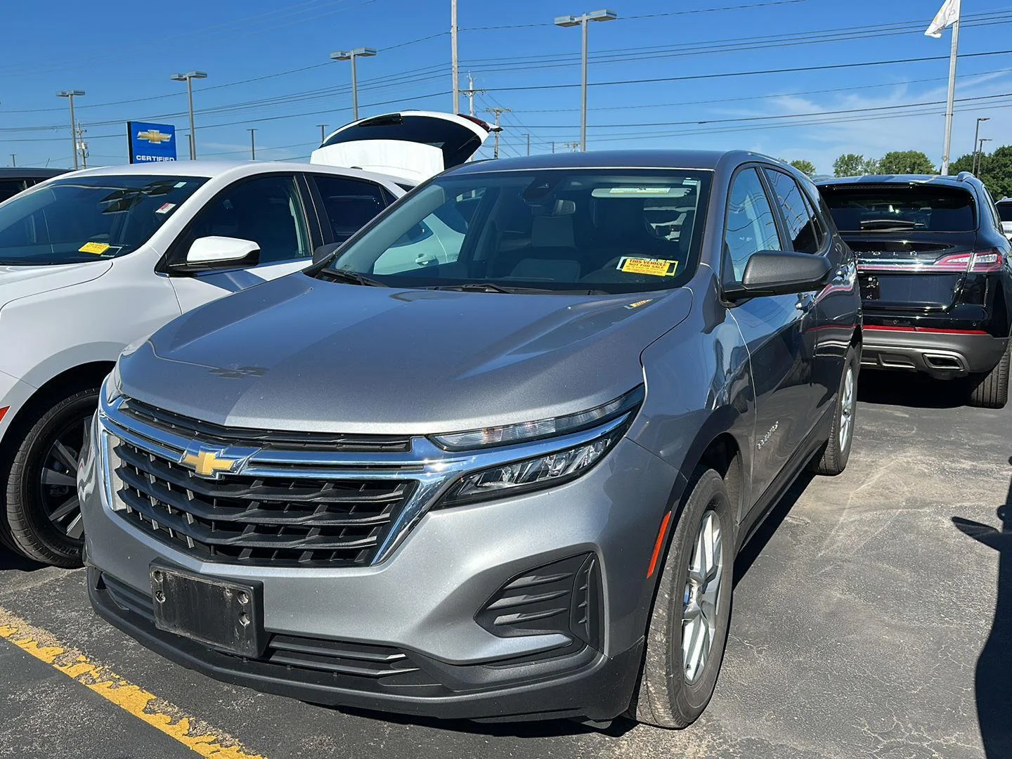 Used 2024 Sterling Gray Metallic Chevrolet LS image 4