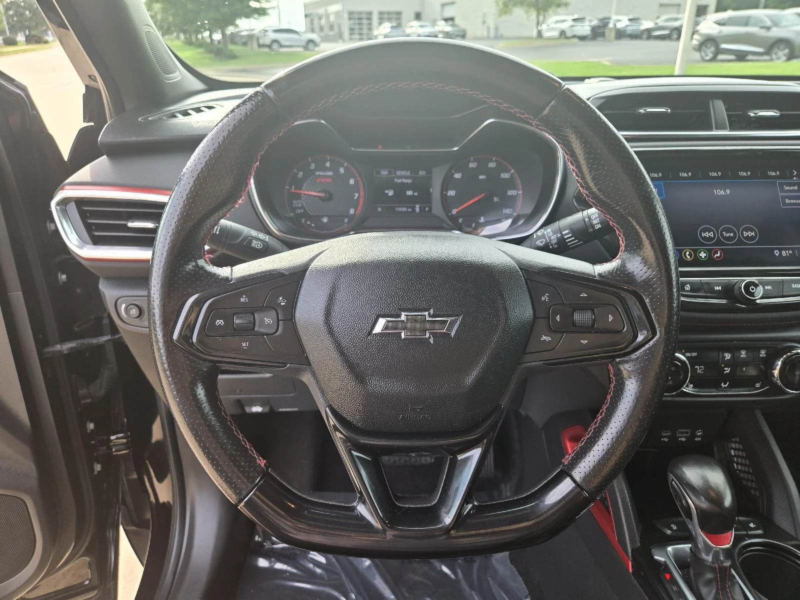 Used 2021 Mosaic Black Metallic Chevrolet RS image 16