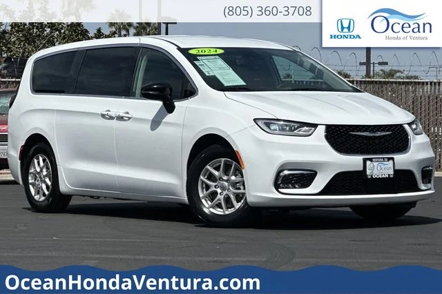 Used 2024 Bright White Clearcoat Chrysler Touring L image 1