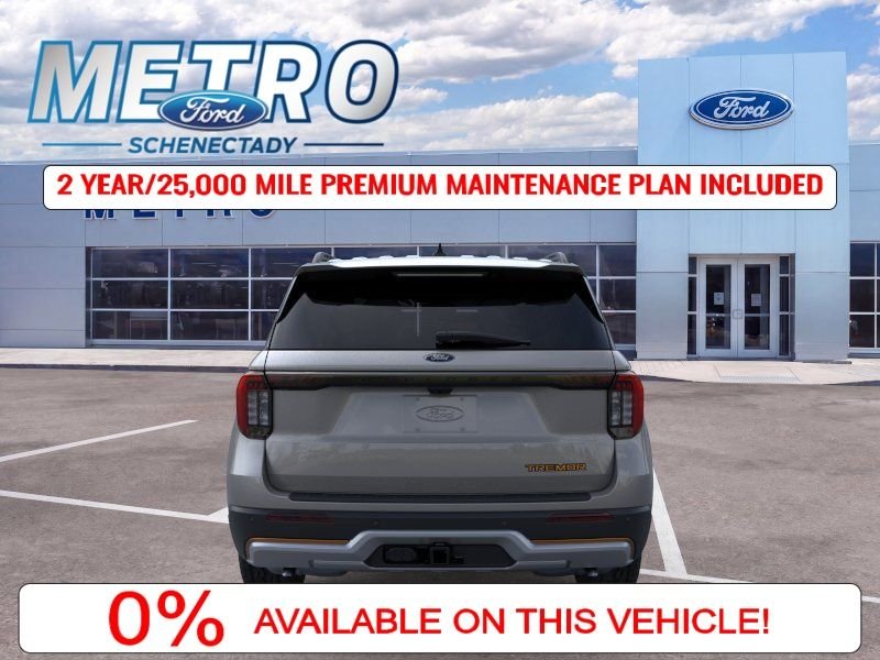 New 2026 Carbonized Gray Metallic Ford Tremor image 6