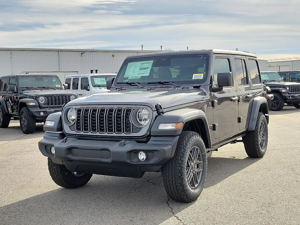 New 2026 Granite Crystal Metallic Clear-Coat Exterior Paint Jeep Sport S image 2