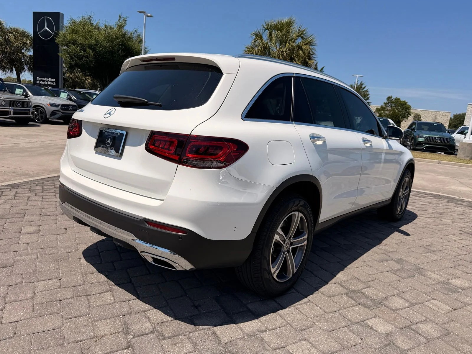 Used 2021 Polar White Mercedes-Benz GLC 300 image 8