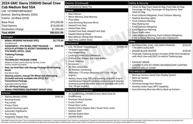 Used 2024 Silver GMC Denali image 41