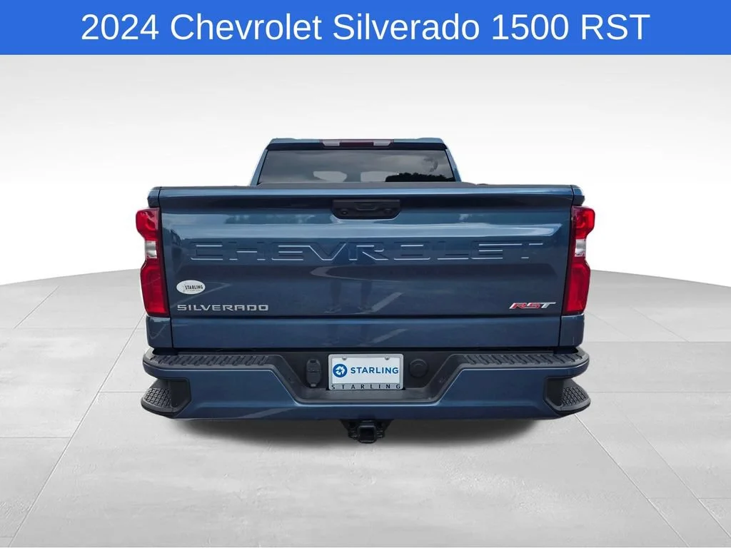 Used 2024 Lakeshore Blue Metallic Chevrolet RST image 8