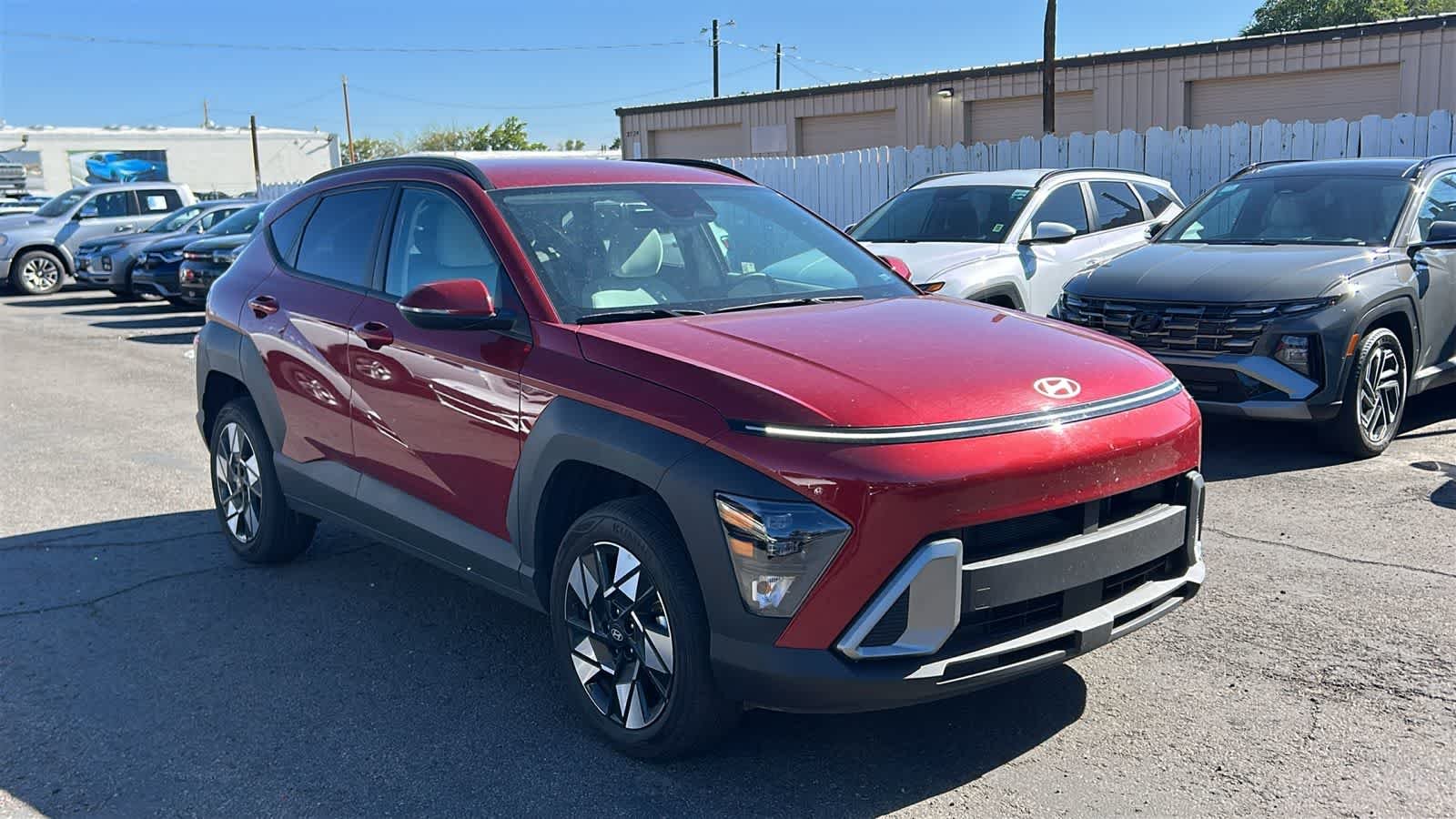 Certified Used 2025 Ultimate Red Metallic Hyundai SEL image 3