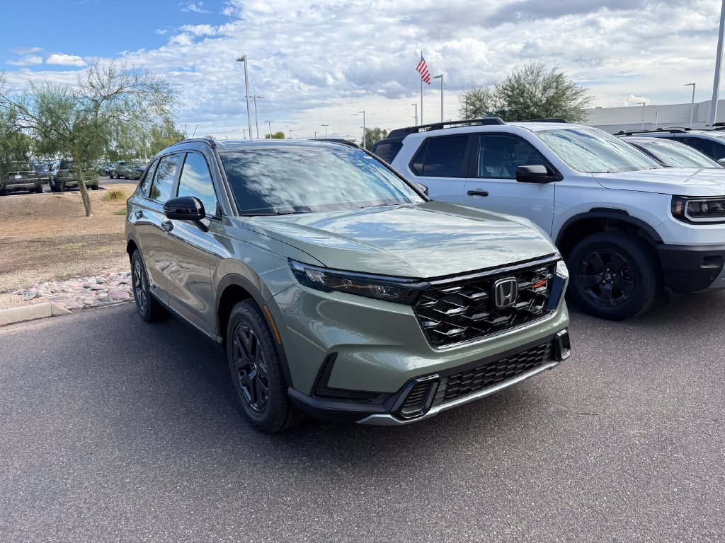 New 2026 Ash Green Metallic Honda TrailSport image 3