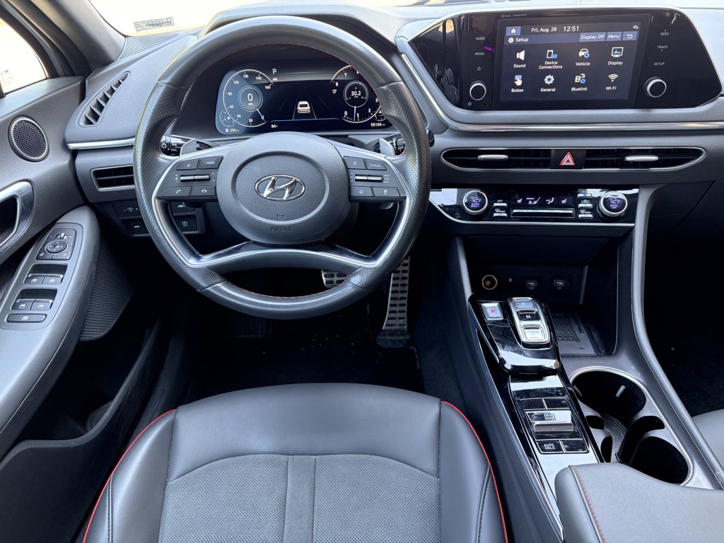 Used 2020 Shimmering Silver Pearl Hyundai SEL Plus image 12