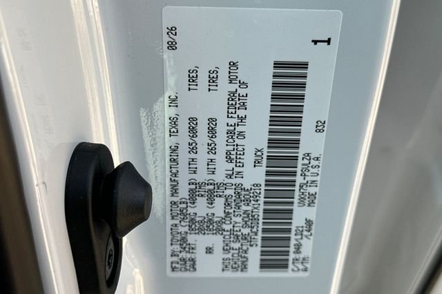 New 2026 Ice Cap Toyota Tundra Limited image 26