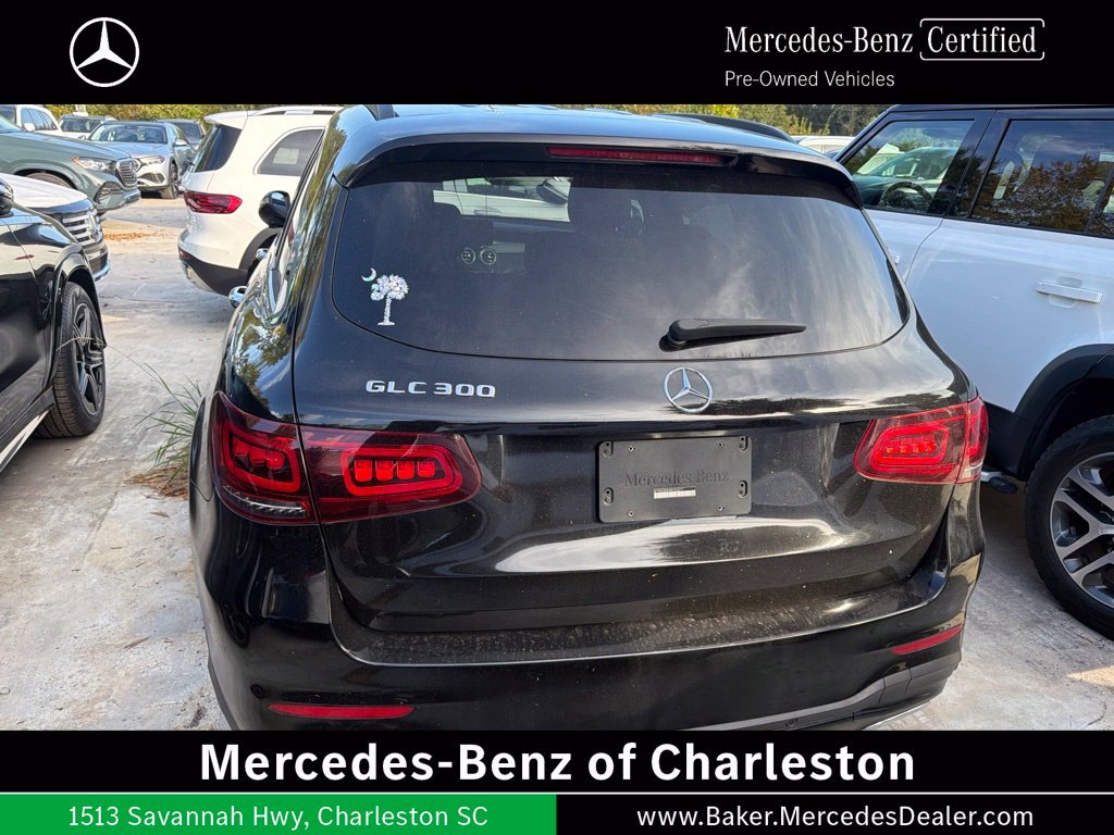 Certified Used 2021 Black Mercedes-Benz GLC 300 image 3